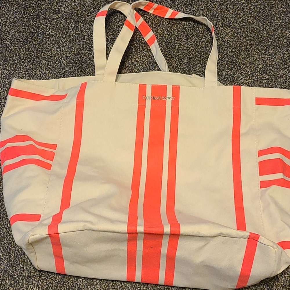 Victoria Secret canvas tote